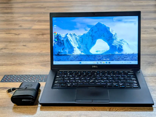 Ультрабук Dell Latitude E7480 / 14" (1920x1080) IPS / Intel Core i5-7300U (2 (4) ядра по 2,6 - 3,5 ГГц) / 8 ГБ DDR4 / 240 ГБ SSD / Intel HD Graphics 620 / Веб-камера / HDMI б/в - зображення 2