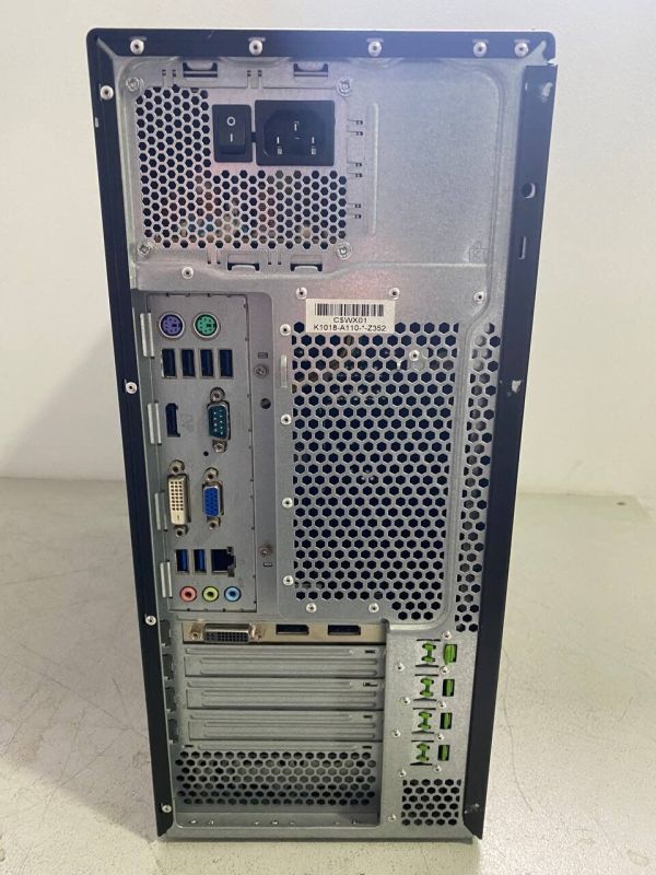 Комп'ютер Fujitsu Esprimo P720 E90 Tower / Intel Core i7-4770 (4 (8) ядра по 3,4 - 3,9 ГГц) / 16 ГБ DDR3 / 256 ГБ SSD / AMD Radeon R9 350, 2 ГБ GDDR5, 128-біт / DVD-ROM б/в - зображення 4