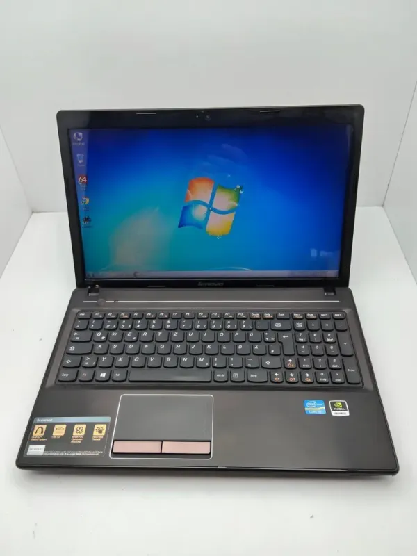 Ноутбук Lenovo G580 / 15.6" (1366x768) TN / Intel Core i5-3210M (2 (4) ядра по 2.5 - 3.1 GHz) / 8 GB DDR3 / 500 GB HDD / nVidia GeForce GT 635M, 2 GB DDR3, 128-bit / WebCam б/в - зображення 7