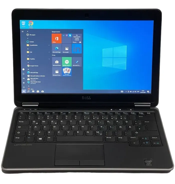 Нетбук Dell Latitude E7240 / 12.5" (1366x768) TN / Intel Core i5-4200U (2 (4) ядра по 1.6 - 2.6 GHz) / 8 GB DDR3 / 256 GB SSD / Intel HD Graphics 4400 / WebCam б/в - зображення 2