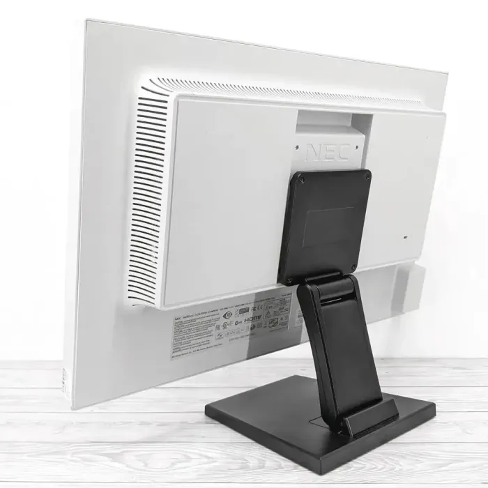 Монітор NEC MultiSync EA244WMi / 24" (1920x1200) IPS / USB-Hub, VGA, DVI, HDMI, DisplayPort, Audio / Вбудовані колонки 2x 1W / VESA 100x100 б/в - зображення 10