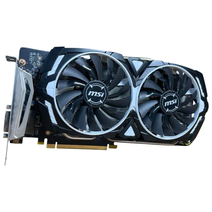 Дискретна відеокарта MSI nVidia GeForce GTX 1060, 3 GB GDDR5, 192-bit / 1x DVI, 1x HDMI, 3x DisplayPort б/в - зображення 1