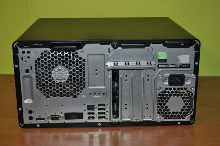 Комп'ютер HP ProDesk 400 G6 Tower / Intel Core i5-9500 (6 ядер по 3,0 - 4,4 ГГц) / 8 ГБ DDR4 / 128 ГБ SSD / Intel UHD Graphics 630 / DVD-ROM б/в - изображение 4