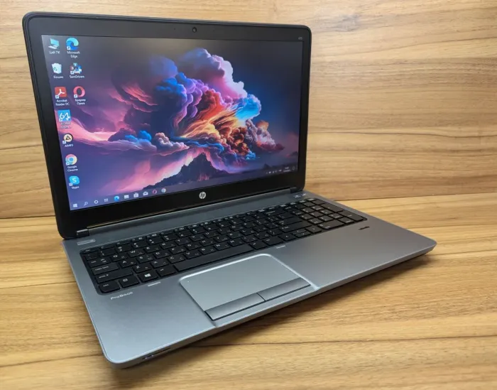 Ноутбук Б-клас HP ProBook 655 G1 / 15.6" (1366x768) TN / AMD A6-5350M (2 ядра по 2.9 - 3.5 GHz) / 8 GB DDR3 / 240 GB SSD / AMD Radeon HD 8450G / WebCam / Fingerprint / Windows 10 б/в - зображення 4