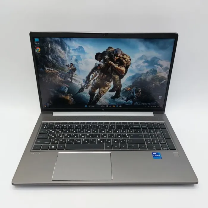 Мобільна робоча станція HP ZBook Power 15 G8 / 15,6'' (1920x1080) IPS Touch / Intel Core i7-11850H (8 (16) ядер по 2,5 - 4,8 ГГц) / 16 ГБ DDR4 / 512 ГБ SSD / nVidia RTX A2000, 4 ГБ GDDR6, 128-біт / WebCam б/в - зображення 3