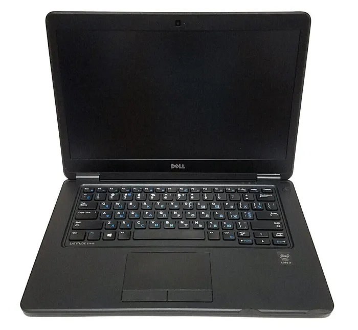 Ультрабук Б-клас Dell Latitude E7450 / 14" (1920x1080) IPS / Intel Core i7-5600U (2 (4) ядра по 2.6 - 3.2 GHz) / 16 GB DDR3 / 256 GB SSD / nVidia GeForce GT 840M, 2 GB DDR3, 64-bit / WebCam / Win 10 no Lic б/в - зображення 3