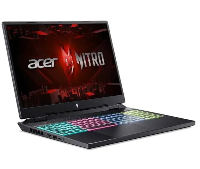 Ігровий ноутбук Acer Nitro 16 AN16-41-R0ZY / 16" (2560x1600) IPS / AMD Ryzen 7 7735HS (8 (16) ядер по 3,2 - 4,75 ГГц) / 16 ГБ DDR5 / 480 ГБ SSD NVMe / nVidia GeForce RTX 4070, 8 ГБ GDDR6, 128-bit / WebCam б/в - зображення 3