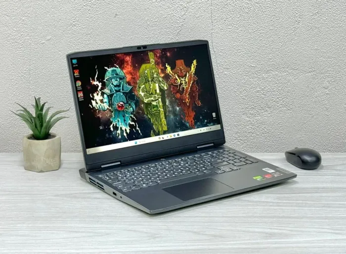 Ігровий ноутбук Б-клас Lenovo IdeaPad Gaming 3 15ARH7 / 15.6" (1920x1080) IPS / AMD Ryzen 5 6600H (6 (12) ядер по 3.3 - 4.5 GHz) / 16 GB DDR5 / 512 GB SSD M.2 / nVidia GeForce RTX 3050, 4 GB GDDR6, 128-bit / WebCam / Win 11 Home б/в - зображення 3