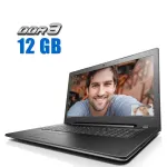 Ноутбук Lenovo IdeaPad 300-17ISK / 17.3" (1600x900) TN / Intel Core i3-6100U (2 (4) ядра по 2.3 GHz) / 12 GB DDR3 / 240 GB SSD / Intel HD Graphics 520 / WebCam / Win 10 Home б/в