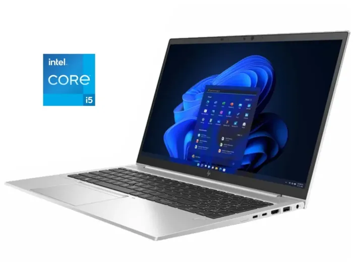 Ультрабук Б-клас HP EliteBook 850 G8 / 15.6" (1920x1080) IPS / Intel Core i5-1145G7 (4 (8) ядра по 2.6 - 4.4 GHz) / 16 GB DDR4 / 256 GB SSD M.2 / Intel Iris Xe Graphics / WebCam / Win 10 б/в - зображення 1