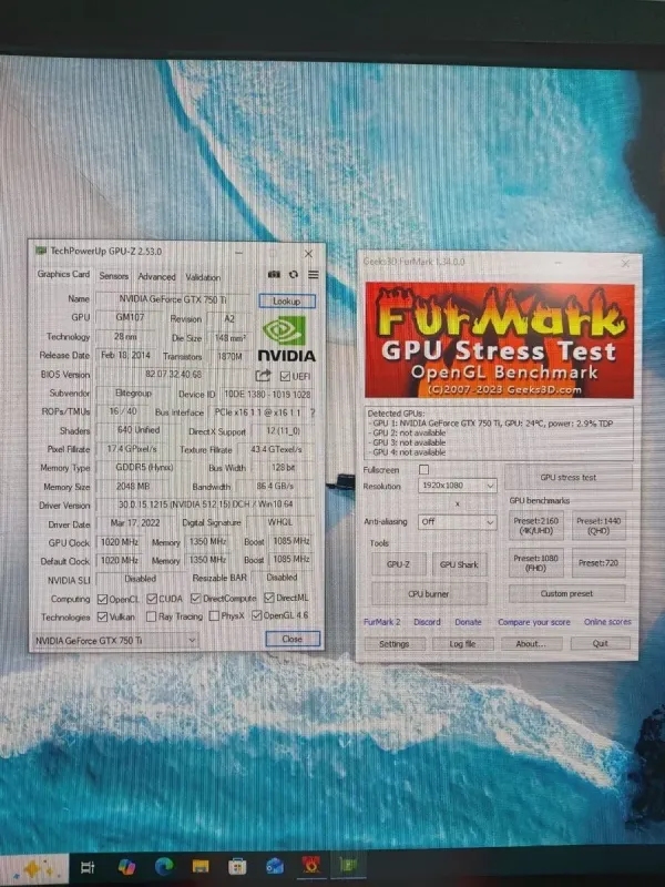 Комплект: Lenovo ThinkCentre M800 Tower / Intel Core i5-6500 (4 ядра по 3,2 - 3,6 ГГц) / 16 ГБ DDR4 / 250 ГБ SSD + 500 ГБ HDD / nVidia GeForce GTX 750 Ti, 2 ГБ GDDR5, 128-bit / DVD-ROM + Монітор LG 24MB37PM-B / 24" (1920x1080) IPS б/в - зображення 7