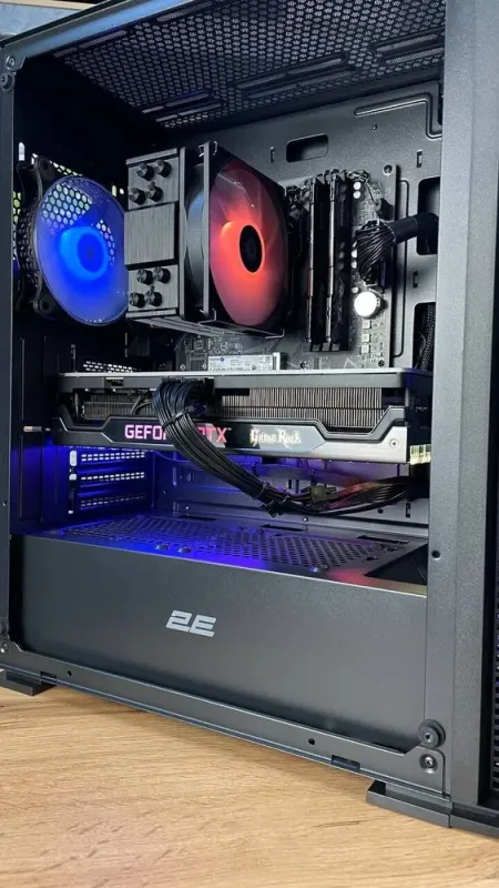 Збірка під замовлення: 2E Gaming Virtus Neo G3301N Tower / AMD Ryzen 5 5600 (6 (12) ядер по 3.5 - 4.4 GHz) / 32 GB DDR4 / 1000 GB SSD / nVidia GeForce RTX 3070 Ti, 8 GB GDDR6X, 256-bit / HDMI / 750W б/в - зображення 6