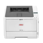Принтер OKI B412dn / Лазерний монохромний друк / 1200 x 1200 dpi / A4 / 18 стор/хв / USB 2.0, Ethernet / Duplex б/в
