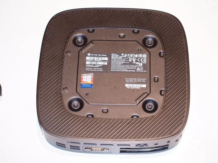 Неттоп HP t740 Thin Client USFF / AMD Ryzen V1756B (4 (8) ядра по 3.25 - 3.6 GHz) / 16 GB DDR4 / 512 GB SSD M.2 / AMD Radeon RX Vega 8 / 120W б/в - зображення 9