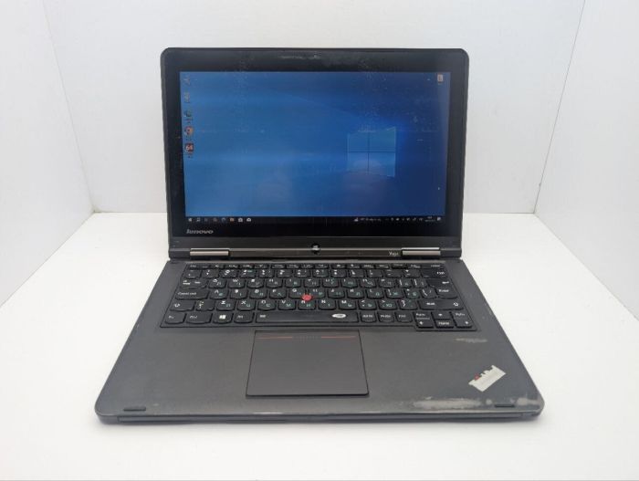 Нетбук-трансформер Б-клас Lenovo Yoga S1 / 12.5" (1920x1080) TN Touch / Intel Core i7-4600U (2 (4) ядра по 2.1 - 3.3 GHz) / 8 GB DDR3 / 256 GB SSD / Intel HD Graphics 4400 / WebCam б/в - зображення 2