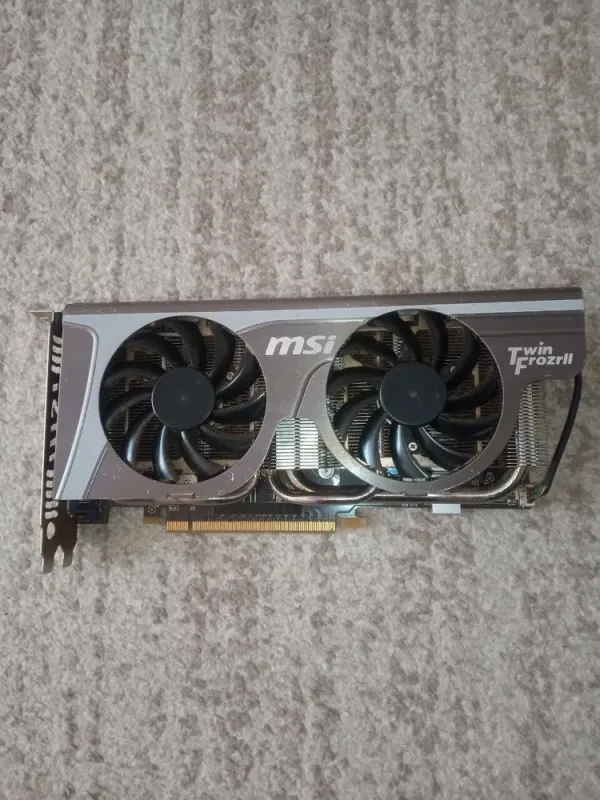 Дискретна відеокарта MSI GeForce GTX 560 Ti, 1 GB GDDR5, 256-bit / 1x mini-HDMI, 2x DVI б/в - зображення 2