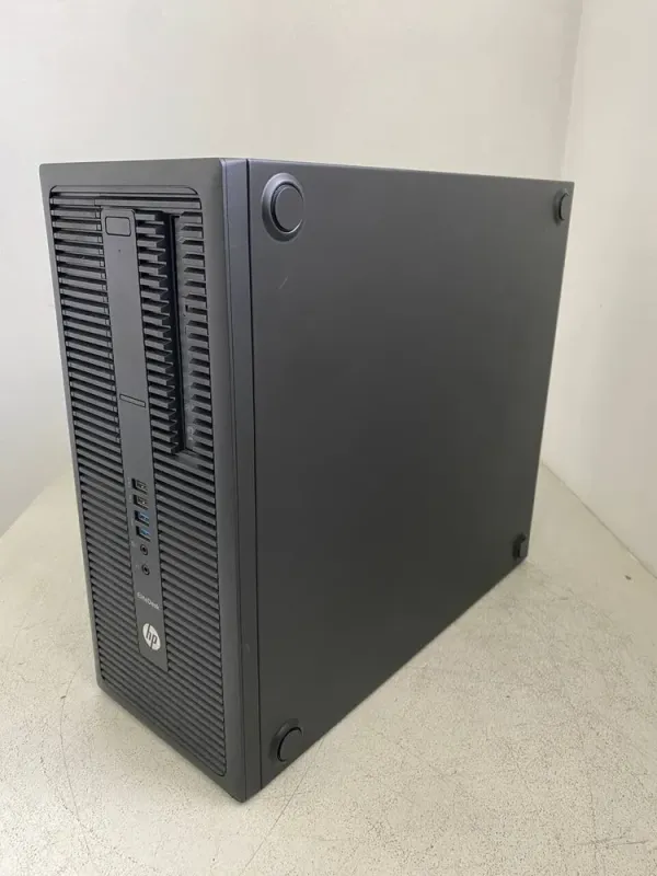 Комп'ютер HP EliteDesk 800 G2 Tower / Intel Core i5-6500 (4 ядра по 3,2 - 3,6 ГГц) / 16 ГБ DDR4 / 256 ГБ SSD / nVidia Quadro K1200, 4 ГБ GDDR5, 128-біт / DVD-ROM б/в - зображення 3