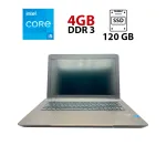 Ноутбук Medion Akoya E7227 / 17.3" (1600x900) TN / Intel Core i5-4210M (2 (4) ядра по 2.6 - 3.2 GHz) / 6 GB DDR3 / 128 GB SSD + 500 GB HDD / Intel HD Graphics / WebCam / АКБ не тримає б/в