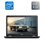 Ноутбук Б-клас Dell Latitude E5570 / 15.6" (1366x768) TN / Intel Core i5-6300HQ (4 ядра по 2.3 - 3.2 GHz) / 8 GB DDR4 / 128 GB SSD / Intel HD Graphics 520 / WebCam / SIM б/в