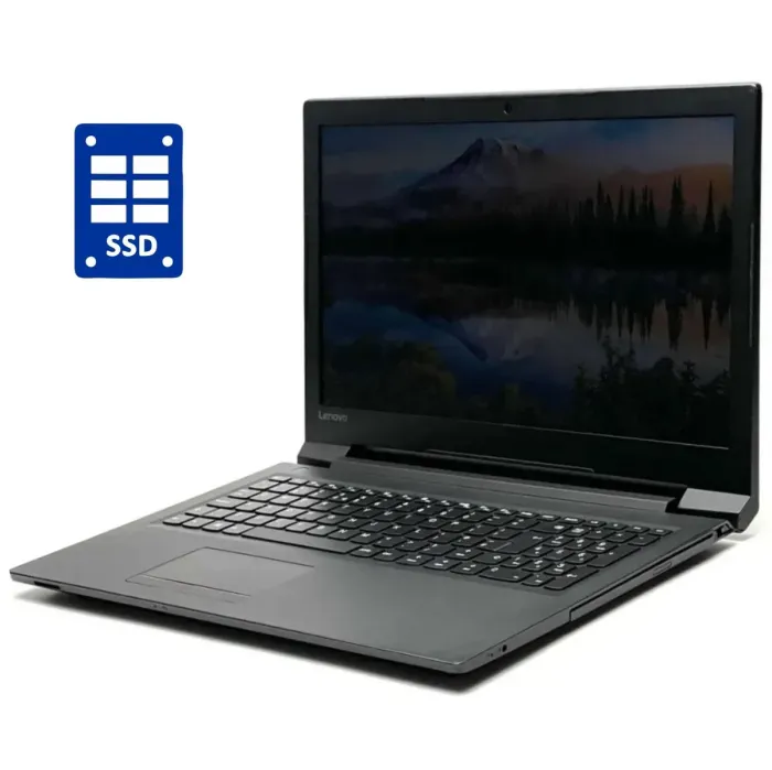 Ноутбук Б-клас Lenovo IdeaPad V110-15IKB / 15.6" (1920x1080) TN / Intel Pentium Gold 4415U (2 (4) ядра по 2.3 GHz) / 8 GB DDR4 / 256 GB SSD / Intel HD Graphics 610 / WebCam / DVD-ROM б/в - зображення 1