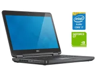 Ноутбук Dell Latitude E5440 / 14" (1366x768) TN / Intel Core i7-4600U (2 (4) ядра по 2.1 - 3.3 GHz) / 8 GB DDR3 / 256 GB SSD / nVidia GeForce GT 720M, 2 GB DDR3, 64-bit / WebCam / DVD-ROM / Win 10 Pro б/в