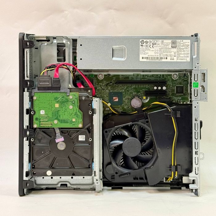 Комп'ютер HP ProDesk 600 G4 SFF / Intel Core i7-8700 (6 (12) ядер по 3,2 - 4,6 ГГц) / 16 ГБ DDR4 / 256 ГБ SSD + 500 ГБ HDD / Intel UHD Graphics 630 б/в - изображение 6