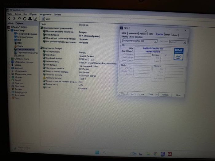 Ноутбук Б-клас HP ZBook 15 G4 / 15.6" (1920x1080) TN / Intel Core i7-7820HQ (4 (8) ядра по 2.9 - 3.9 GHz) / 16 GB DDR4 / 512 GB SSD / Intel HD Graphics 630 / WebCam / Win 11 Pro б/в - зображення 11