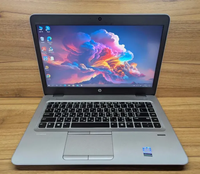 Ультрабук HP EliteBook 840 G3 / 14" (1920x1080) IPS / Intel Core i5-6300U (2 (4) ядра по 2.4 - 3.0 GHz) / 8 GB DDR4 / 240 GB SSD / Intel HD Graphics 520 / HDMI / TouchID / Windows 10 б/в - зображення 2