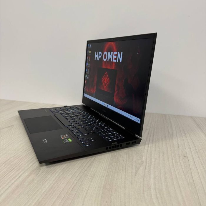 Ігровий ноутбук HP Omen 16-c0037nf / 16.1" (1920x1080) IPS / AMD Ryzen 7 5800H (8 (16) ядер по 3.2 - 4.4 GHz) / 32 GB DDR4 / 1000 GB SSD NVMe / nVidia GeForce RTX 3070, 8 GB GDDR6, 256-bit / WebCam б/в - зображення 5