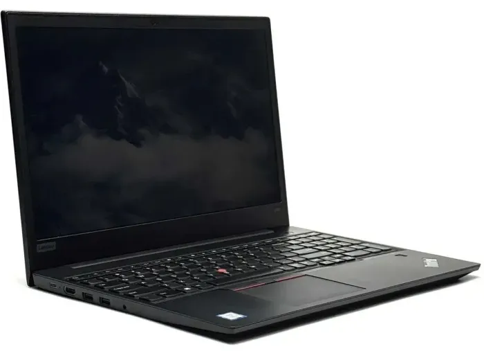 Ноутбук Lenovo ThinkPad E590 / 15.6" (1920x1080) IPS / Intel Core i5-8265U (4 (8) ядра по 1.6 - 3.9 GHz) / 8 GB DDR4 / 128 GB SSD / Intel UHD Graphics 620 / WebCam / Win 10 Pro б/в - зображення 4