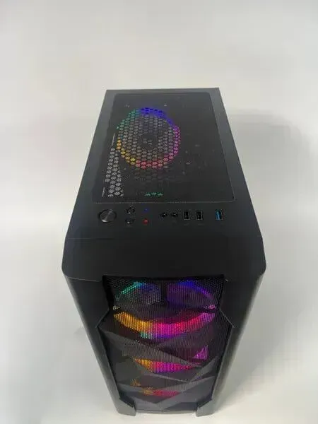 Ігровий ПК 1stPlayer Color ATX Gaming PC / AMD Ryzen 5 5500 (6 (12) ядер 3,6 - 4,2 ГГц) / 16 ГБ DDR4 / 512 ГБ SSD / nVidia GeForce GTX 1660 Super, 6 ГБ GDDR6, 192-біт / 500 Вт / Asus Prime A450M-K б/в - зображення 6