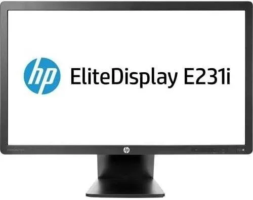 Монітор HP EliteDisplay E231i / 23" (1920x1080) IPS / 1x DP, 1x DVI, 1x VGA, 2x USB 2.0, 1x USB Type-B / VESA 100x100 / Pivot б/в - зображення 2