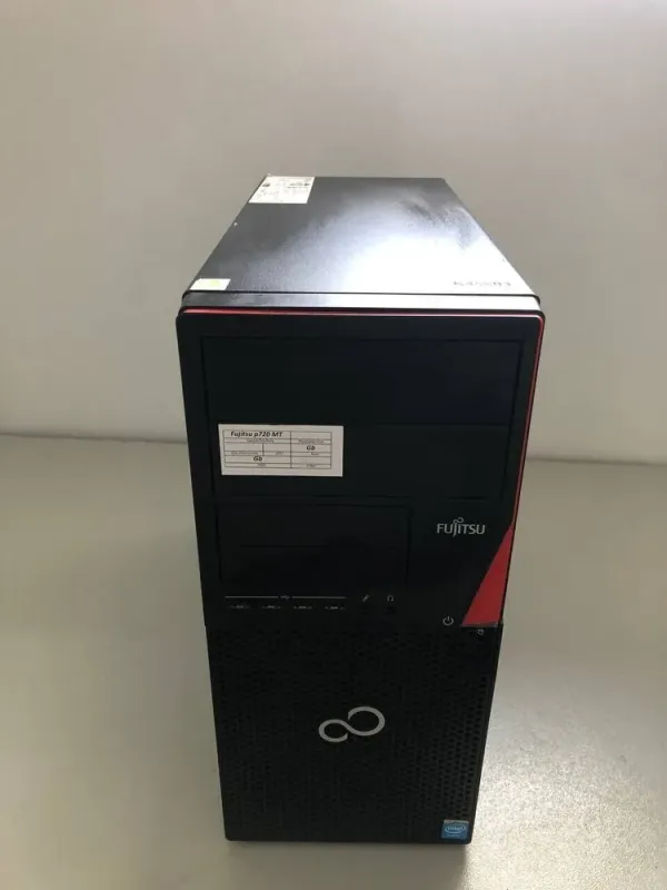 Комп'ютер Fujitsu Esprimo P720 E90 Tower / Intel Core i7-4770 (4 (8) ядра по 3.4 - 3.9 GHz) / 16 GB DDR3 / 240 GB SSD + 500 GB HDD / nVidia GeForce GT 710, 2 GB GDDR3, 64-bit б/в - зображення 2