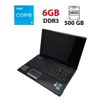 Ноутбук Lenovo G560 / 15.6" (1366x768) TN / Intel Core i5-480M (2 (4) ядра по 2.66 - 2.93 GHz) / 6 GB DDR3 / 500 GB HDD / nVidia GeForce 310M, 1 GB GDDR3, 64-bit / WebCam б/в