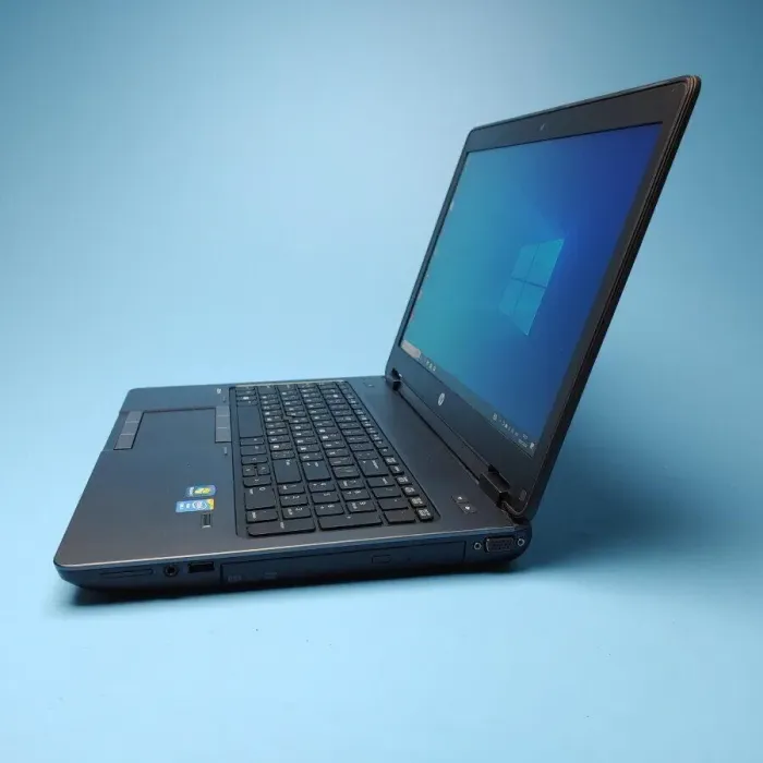 Мобільна робоча станція Б-клас HP ZBook 15 / 15.6" (1920x1080) IPS / Intel Core i7-4700MQ (4 (8) ядра по 2.4 - 3.2 GHz) / 16 GB DDR3 / 480 GB SSD / nVidia Quadro K610M, 1 GB GDDR5, 64-bit / WebCam / DVD-RW / Win 10 Pro б/в - зображення 5