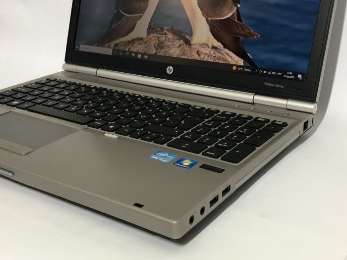 Ноутбук Б-клас HP EliteBook 8560p / 15.6" (1600x900) TN / Intel Core i7-2620M (2 (4) ядра по 2.7 - 3.4 GHz) / 8 GB DDR3 / 500 GB HDD / AMD Radeon HD 6470M, 1 GB DDR3, 64-bit / WebCam / DVD-ROM б/в - зображення 9