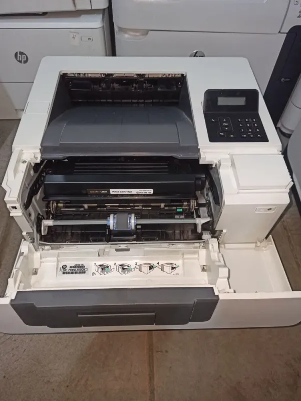 Принтер HP LaserJet Pro M501dn / лазерний монохромний друк / 600x600 dpi / A4 / 45 стор / хв / USB, Ethernet / Дуплекс б/в - зображення 5
