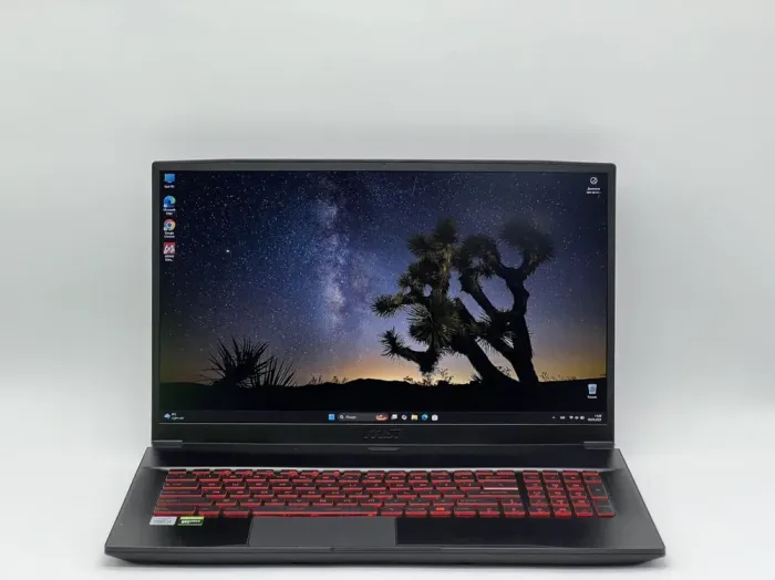 Ігровий ноутбук MSI GF75 Thin 10SCSXR-448US / 17.3" (1920x1080) IPS / Intel Core i5-10300H (4 (8) ядра по 2.5 - 4.5 GHz) / 16 GB DDR4 / 480 GB SSD / nVidia GeForce GTX 1650 Ti, 4 GB GDDR6, 128-bit / WebCam б/в - зображення 2