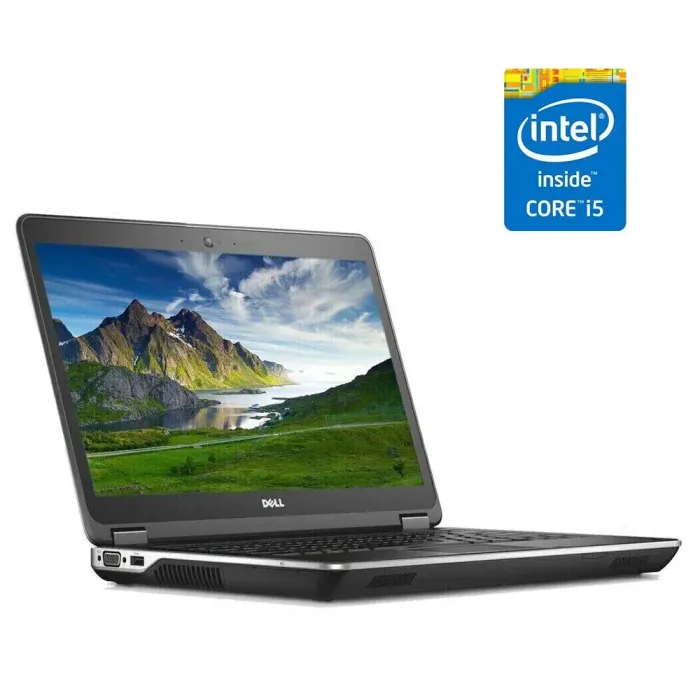 Ноутбук Dell Latitude E6440 / 14" (1366x768) TN / Intel Core i5-4210M (2 (4) ядра по 2.6 - 3.2 GHz) / 8 GB DDR3 / 256 GB SSD / Intel HD Graphics 4600 / WebCam б/в - зображення 1