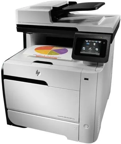 БФП Лазерний HP LaserJet Pro 400 color MFP M475dn / Лазерний кольоровий друк / 600x600 dpi / A4 / 21 стор/хв / USB 2.0, Ethernet / Дуплекс б/в - зображення 1
