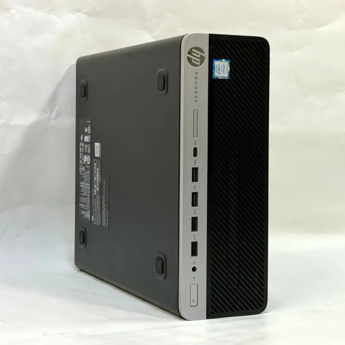 Комп'ютер HP ProDesk 600 G3 SFF / Intel Core i5-7500 (4 ядра по 3,4 - 3,8 ГГц) / 8 ГБ DDR4 / 256 ГБ SSD / Intel HD Graphics 630 б/в - зображення 5