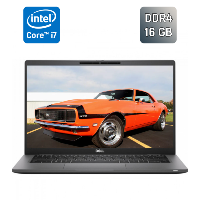 Ультрабук Dell Latitude 7420 / 14" (1920x1080) IPS / Intel Core i7-1185G7 (4 (8) ядра по 3.0 - 4.8 GHz) / 16 GB DDR4 / 480 GB SSD / Intel Iris Xe Graphics / WebCam / HDMI / Windows 11 б/в - зображення 1
