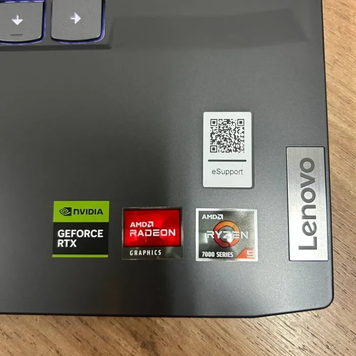 Ігровий ноутбук Lenovo IdeaPad Gaming 3 15ARH7 / 15.6" (1920x1080) IPS / AMD Ryzen 5 7535HS (6 (12) ядер по 3.3 - 4.55 GHz) / 8 GB DDR5 / 512 GB SSD / nVidia GeForce RTX 2050, 4 GB GDDR6, 64-bit / WebCam б/в - зображення 8