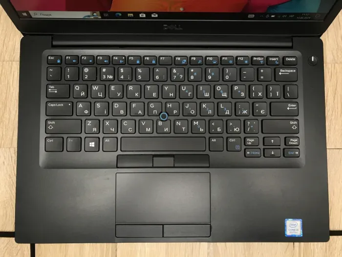 Ноутбук Dell Latitude 7490 / 14" (1920x1080) IPS / Intel Core i5-8350U (4 (8) ядра по 1.7 - 3.6 GHz) / 8 GB DDR4 / 240 GB SSD M.2 / Intel UHD Graphics 620 / WebCam / USB 3.1 / HDMI б/в - зображення 4