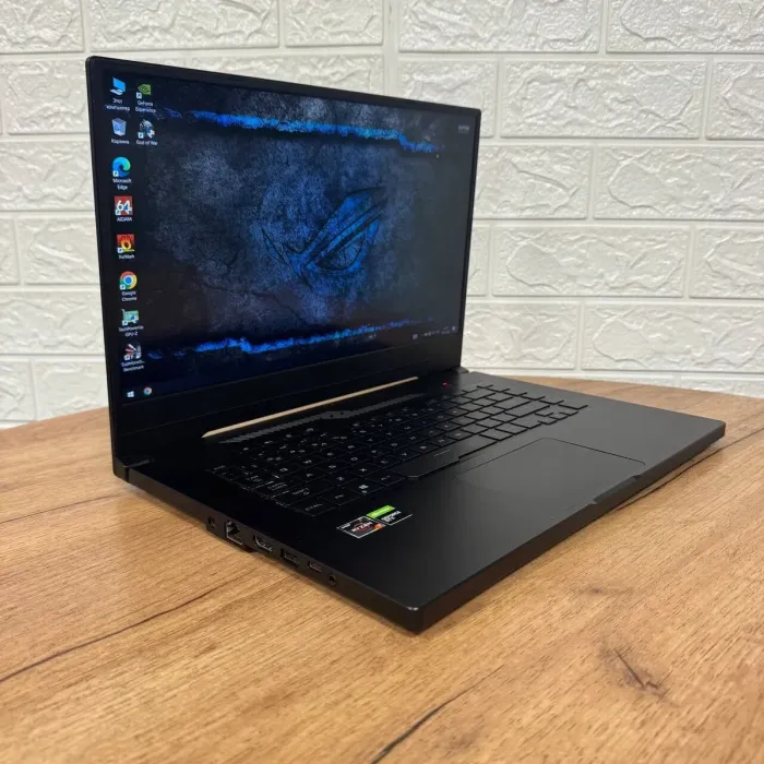 Ігровий ноутбук Б-клас Asus ROG Zephyrus GA502DU / 15.6" (1920x1080) IPS / AMD Ryzen 7 3750H (4 (8) ядра по 2.3 - 4.0 GHz) / 16 GB DDR4 / 512 GB SSD / nVidia GeForce GTX 1660 Ti Max-Q, 6 GB GDDR6, 192-bit б/в - зображення 4