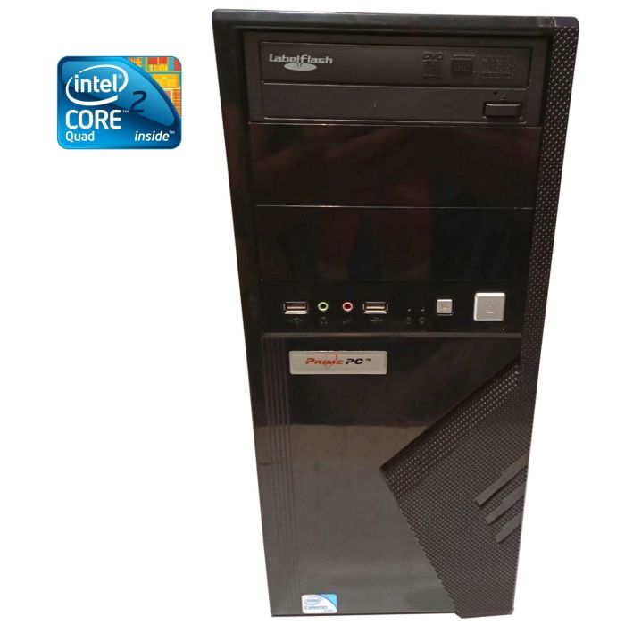 ПК Б-клас Prime PC Tower / Intel Core 2 Quad Q8300 (4 ядра по 2.5 GHz) / 8 GB DDR3 / 320 GB HDD / Intel HD GMA X4500 / DVD-RW / 450W б/в - изображение 1