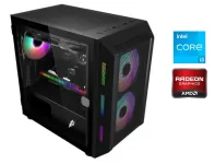 Ігровий ПК 1stPlayer D3-3F2-Plus Tower / Intel Core i3-10100F (4 (8) ядра по 3.6 - 4.3 GHz) / 16 GB DDR4 / 512 GB SSD / AMD Radeon RX 5500 XT, 8 GB GDDR6, 128-bit / 600W / Win 10 б/в