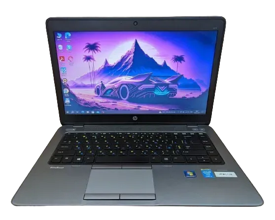 Ультрабук HP EliteBook 840 G1 / 14" (1366x768) TN / Intel Core i5-4200U (2 (4) ядра по 1.6 - 2.6 GHz) / 8 GB DDR3 / 240 GB SSD / Intel HD Graphics 4400 / WebCam / Fingerprint / Windows 10 б/в - зображення 1
