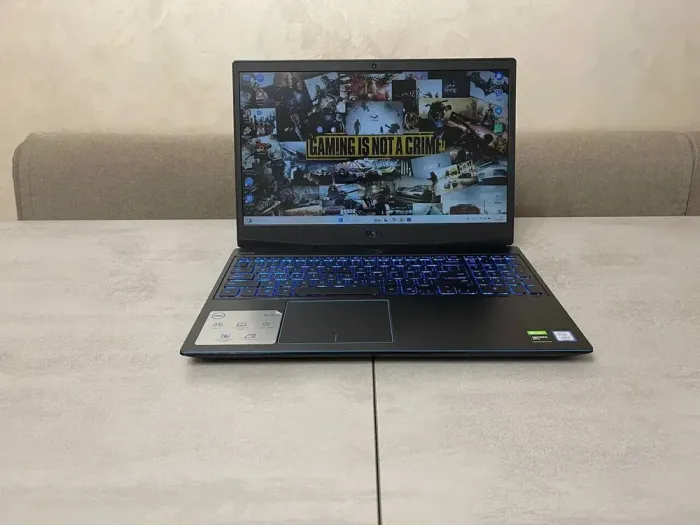 Ігровий ноутбук Dell Inspiron G3 3590 / 15.6" (1920x1080) IPS / Intel Core i5-9300H (4 (8) ядра по 2.4 - 4.1 GHz) / 16 GB DDR4 / 256 GB SSD M.2 + 1000 GB HDD / nVidia GeForce GTX 1660 Ti Max-Q, 6 GB GDDR6, 192-bit / WebCam / USB 3.1 / HDMI б/в - зображення 2