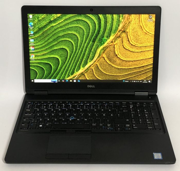 Мобільна робоча станція Б-клас Dell Precision 3520 / 15.6" (1920x1080) IPS / Intel Core i7-7820HQ (4 (8) ядра по 2.9 - 3.9 GHz) / 16 GB DDR4 / 256 GB SSD / nVidia Quadro M620, 2 GB GDDR5, 128-bit / WebCam / Win 10 Pro б/в - зображення 2